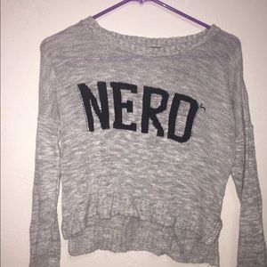 Crop sweater